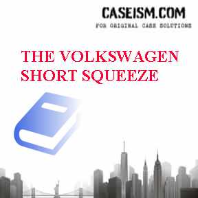 volkswagen short squeeze case study